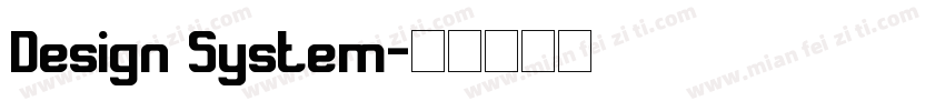 Design System字体转换